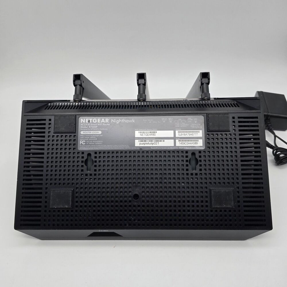 NETGEAR Nighthawk Smart WiFi Router (R7000P) - AC2300 Wireless Tested Works - Picture 13 of 13